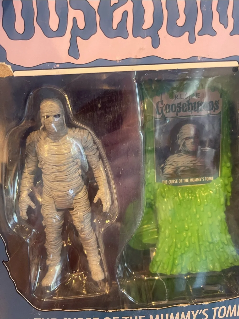 The Curse of the Mummy's Tomb Action Figure - White & Green